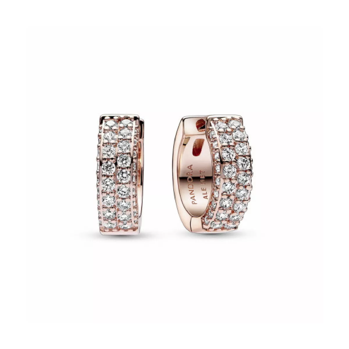 Arracades Pandora plata rose zircon - 282622C01