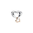 Charm Pandora plata cor rose 14k gold plated - 782642C00