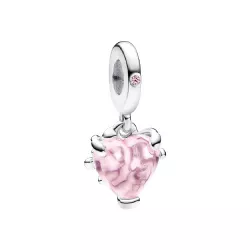 Charm Pandora plata zircon rosa - 792654C01