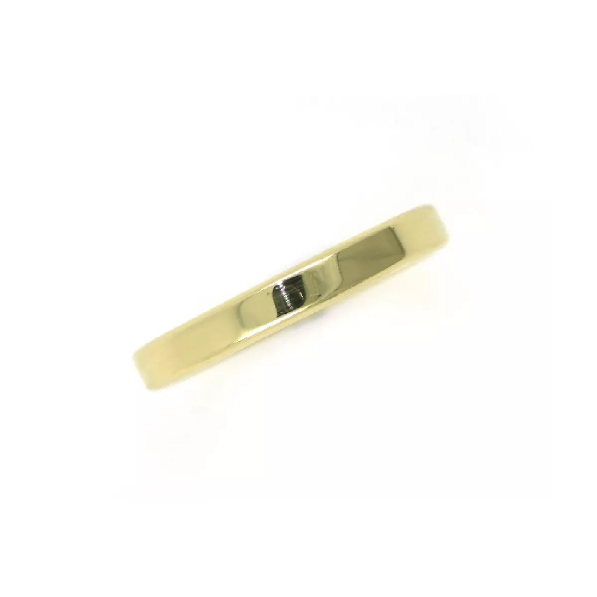 Anillo oro amarillo 18k mate 3mm 3.7gr - AL024