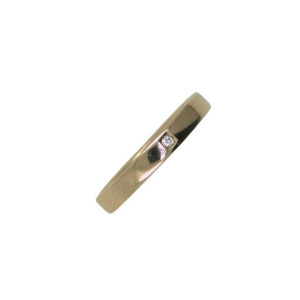 Anillo oro rosa 18k 3mm 3.3gr - AL034