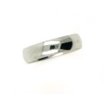 Anell or blanc 18k 5mm mitja canya - M-LCB5