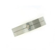 Anell or blanc 18k mate-pulit 5mm 1brillant - M-SB141