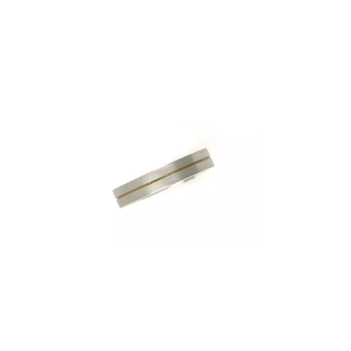 Anell or blanc-rosa 18k 4mm - 8348