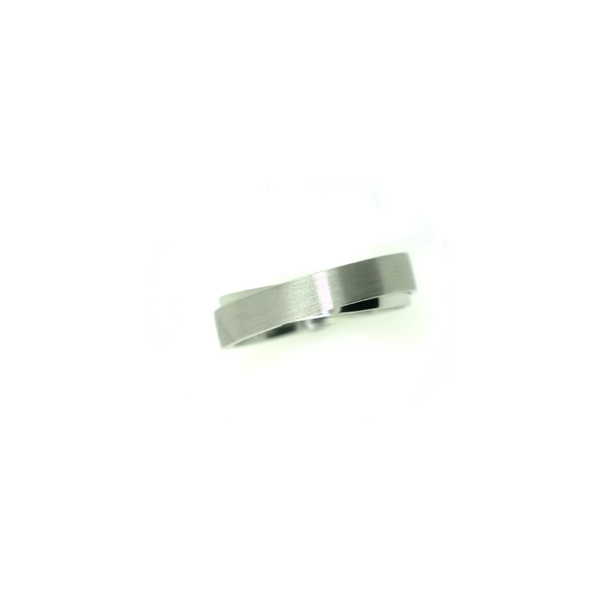 Anell or blanc mate-pulit 18k 4.7mm - AL0135
