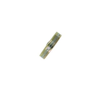 Anell or groc-rosa-blanc 18k 4x1.5mm 1 brillant - AL0366