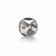 Charm plata cors nacar negre - 790398MPB Charm plata cors nacar negre - 790398MPB