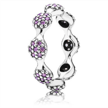 Anell plata zircon lila - 190889CFP