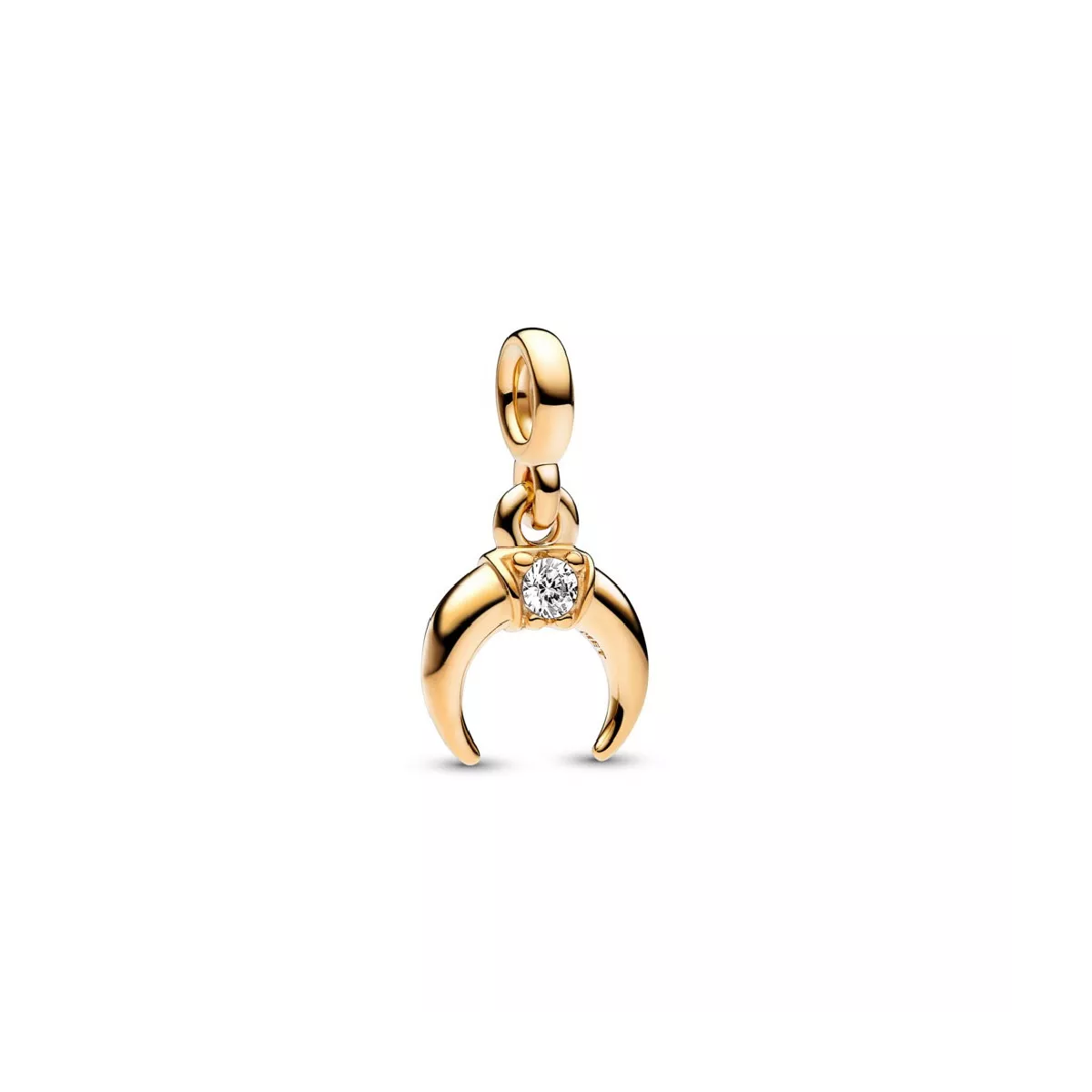 Charm Pandora plata xapada lluna zircon - 762692C01
