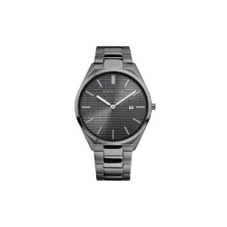 Rellotge Bering ultra slim 40mm acer negre - 17240-777