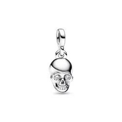 Charm Pandora calavera plata zircon - 792804C01