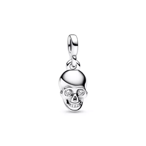 Charm Pandora calavera plata zircon - 792804C01