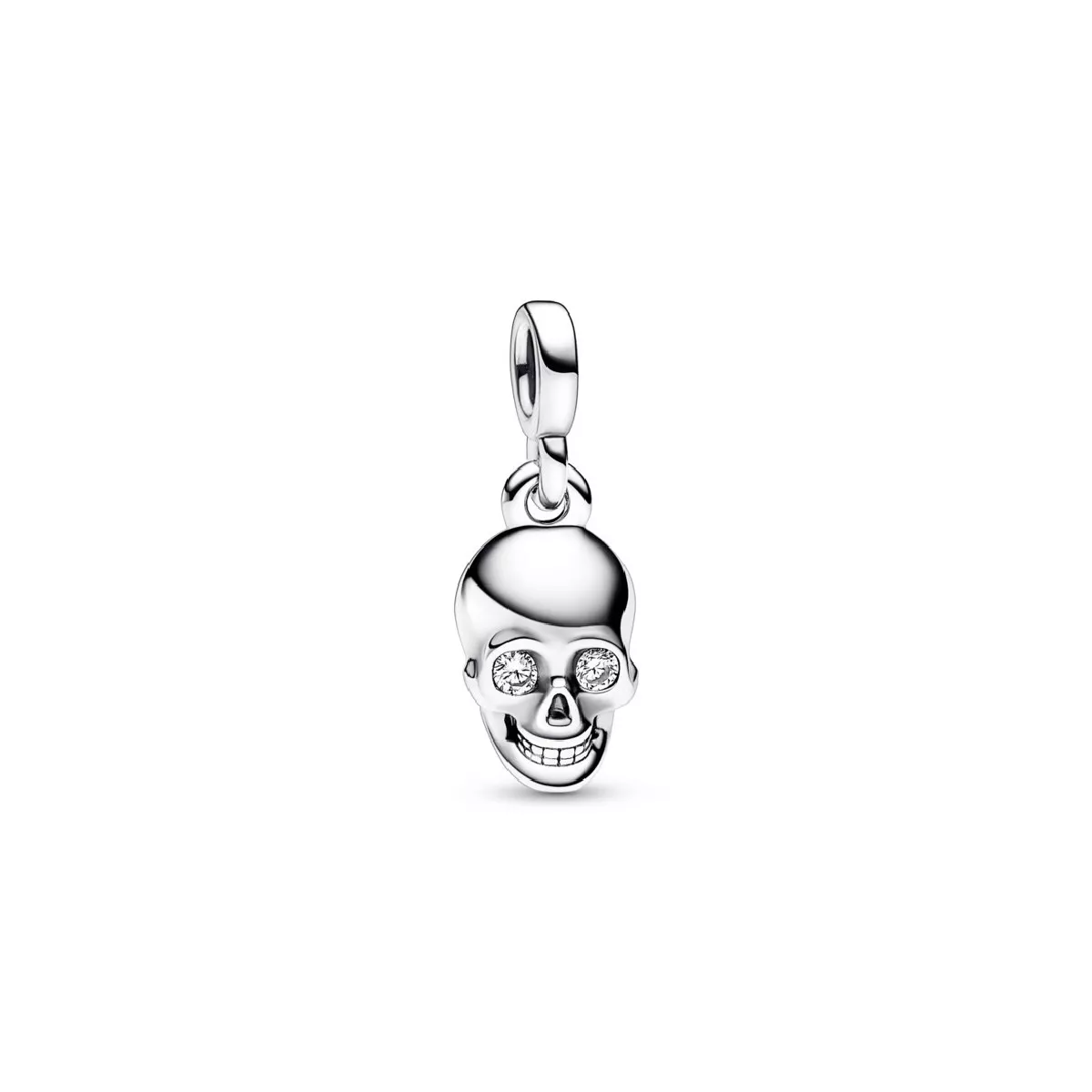 Charm Pandora calavera plata zircon - 792804C01