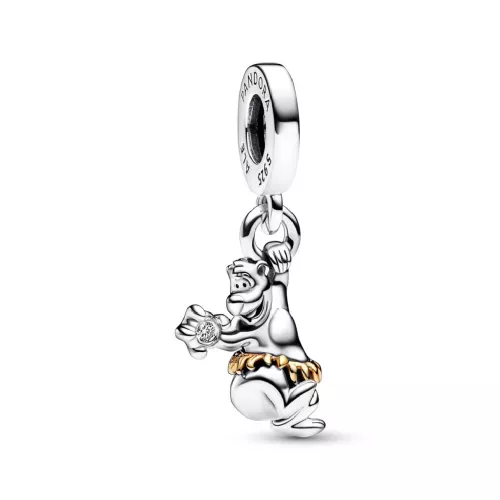 Charm Pandora Disney 100 Baloo plata 14k gold 1 brillant - 792682C01