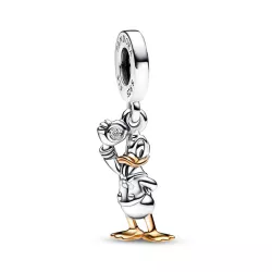 Charm Pandora Disney 100 Donald Duck plata 14k gold 1 brill. - 792683C01