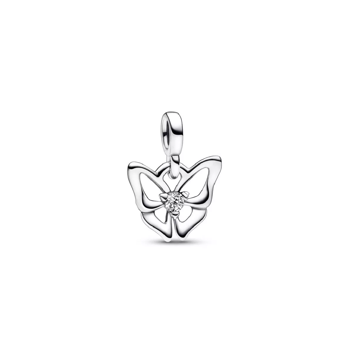 Charm Pandora papallona plata zircon - 792690C01