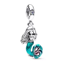 Charm Pandora Disney Ariel plata esmalt - 792695C01