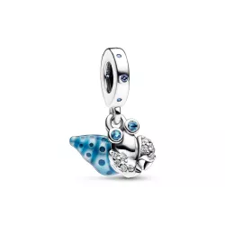 Charm Pandora cranc hermita plata esmalt blau - 792700C01