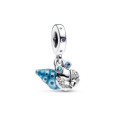 Charm Pandora cangrejo hermitano plata esmalte azul circon - 792700C01 Charm Pandora cangrejo hermitano plata esmalte azul circon - 792700C01