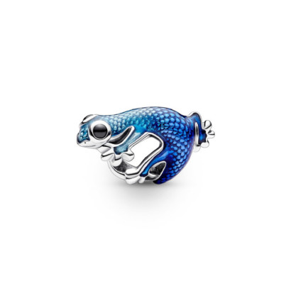 Charm Pandora Gecko plata esmalte azul - 792701C01