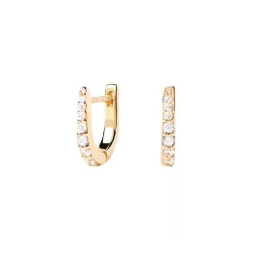 Arracades Pdpaola Stare plata gold plated zircon - AR01-807-U