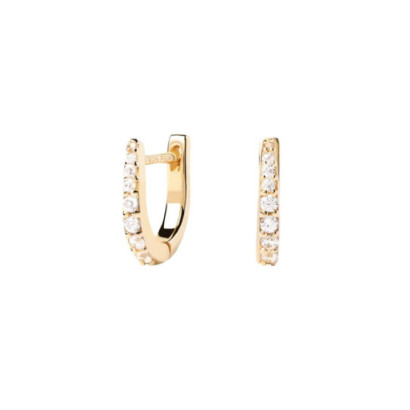 Arracades Pdpaola Stare plata gold plated zircon - AR01-807-U