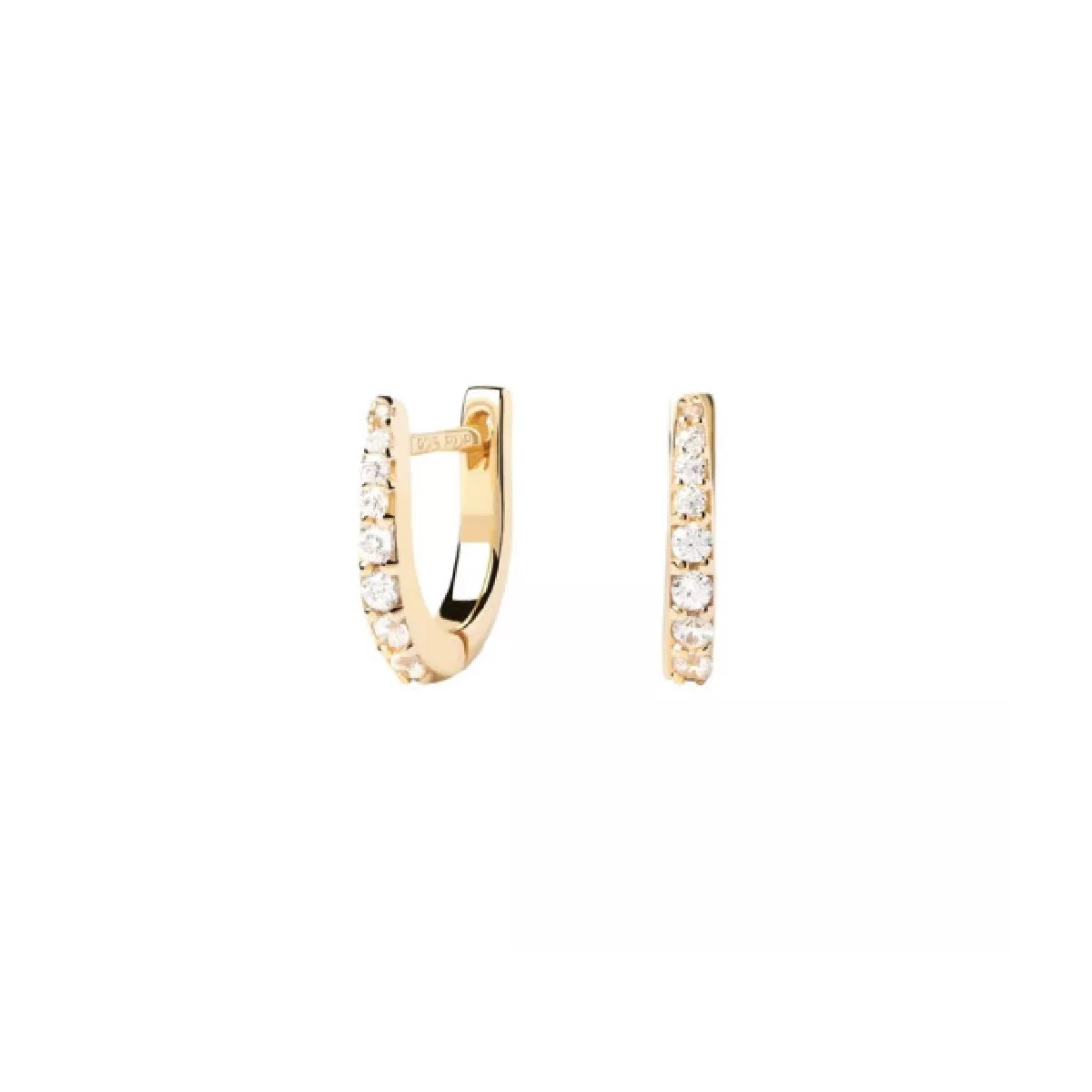 Arracades Pdpaola Stare plata gold plated zircon - AR01-807-U