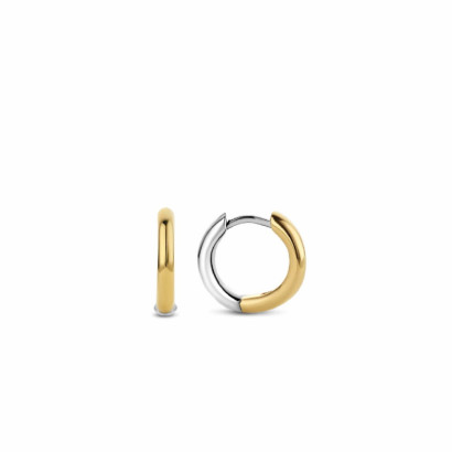Arracades Ti Sento plata-xapada criolla diametre 12mm - 7811SY