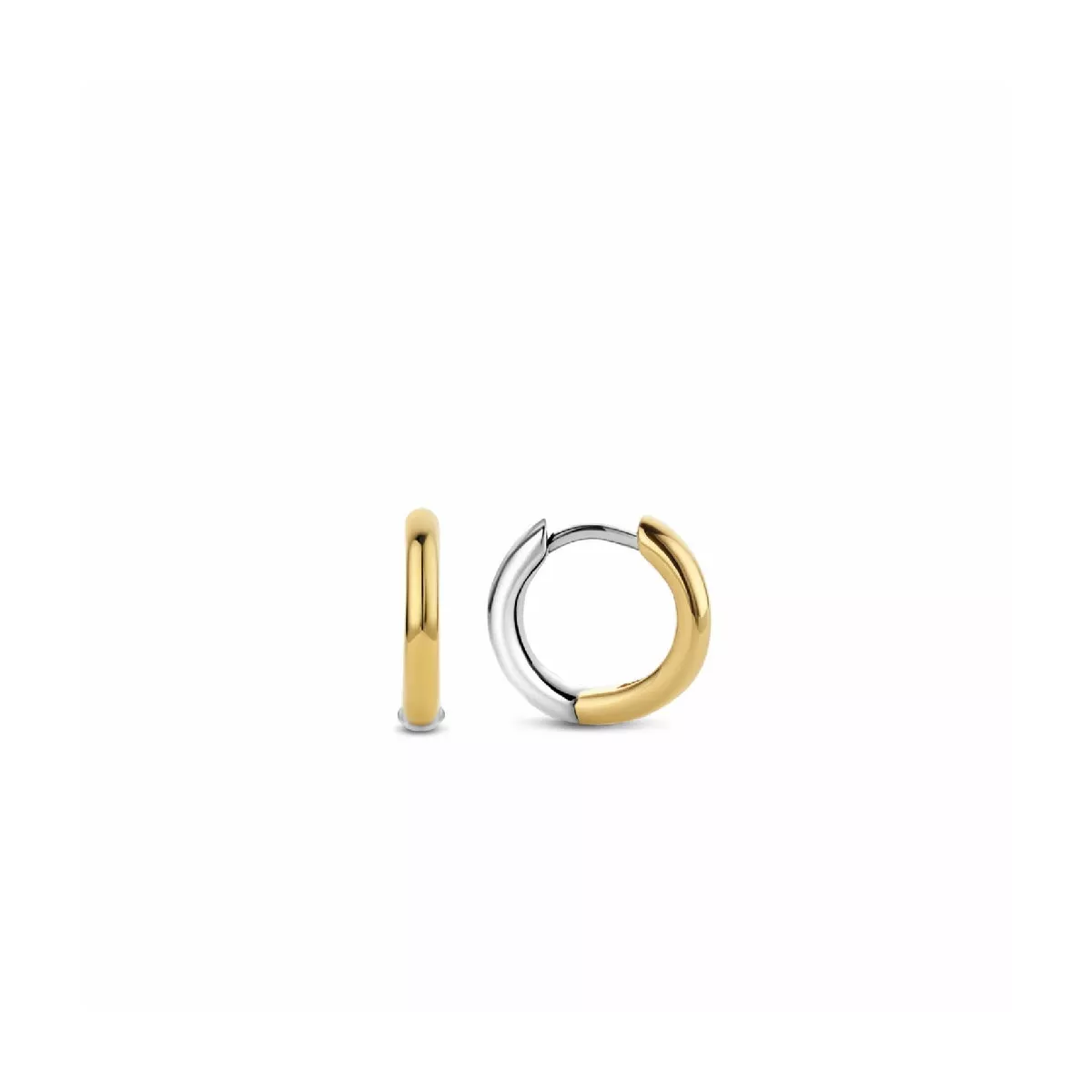 Arracades Ti Sento plata-xapada criolla diametre 12mm - 7811SY