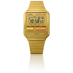 Rellotge Casio vintage xapat water resistant - A120WEG-9AEF