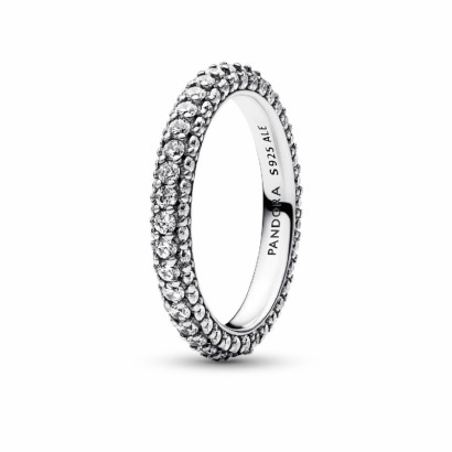 Anillo Pandora plata circon - 192627C01