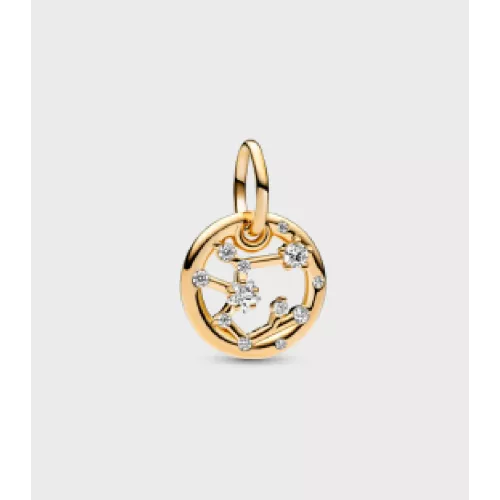 Charm Pandora horoscop Sagitari plata gold plated 14k zircon - 762723C01