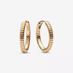 Arracades Pandora plata gold plated 14k - 262728C00