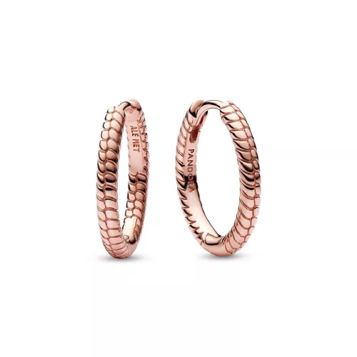 Arracades Pandora plata rose gold plated - 282728C00