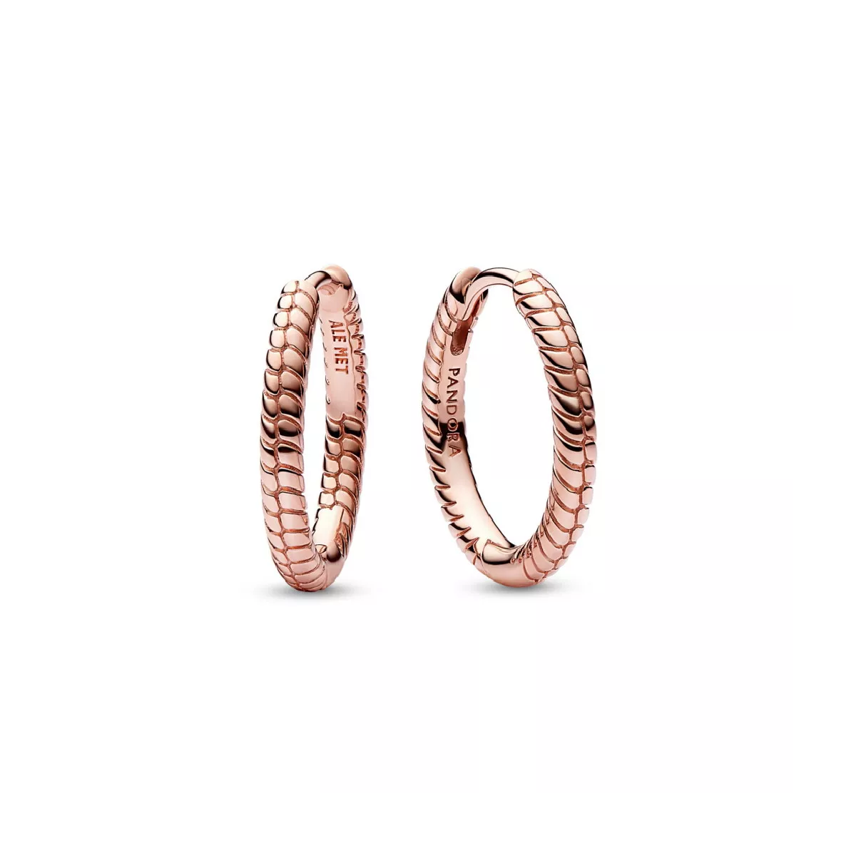 Arracades Pandora plata rose gold plated - 282728C00