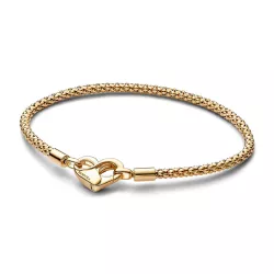 Pulsera Pandora gold-plated 14k cierre corazon - 562731C00