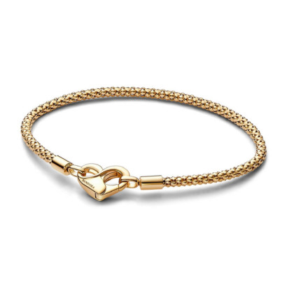 Pulsera Pandora gold-plated 14k cierre corazon - 562731C00