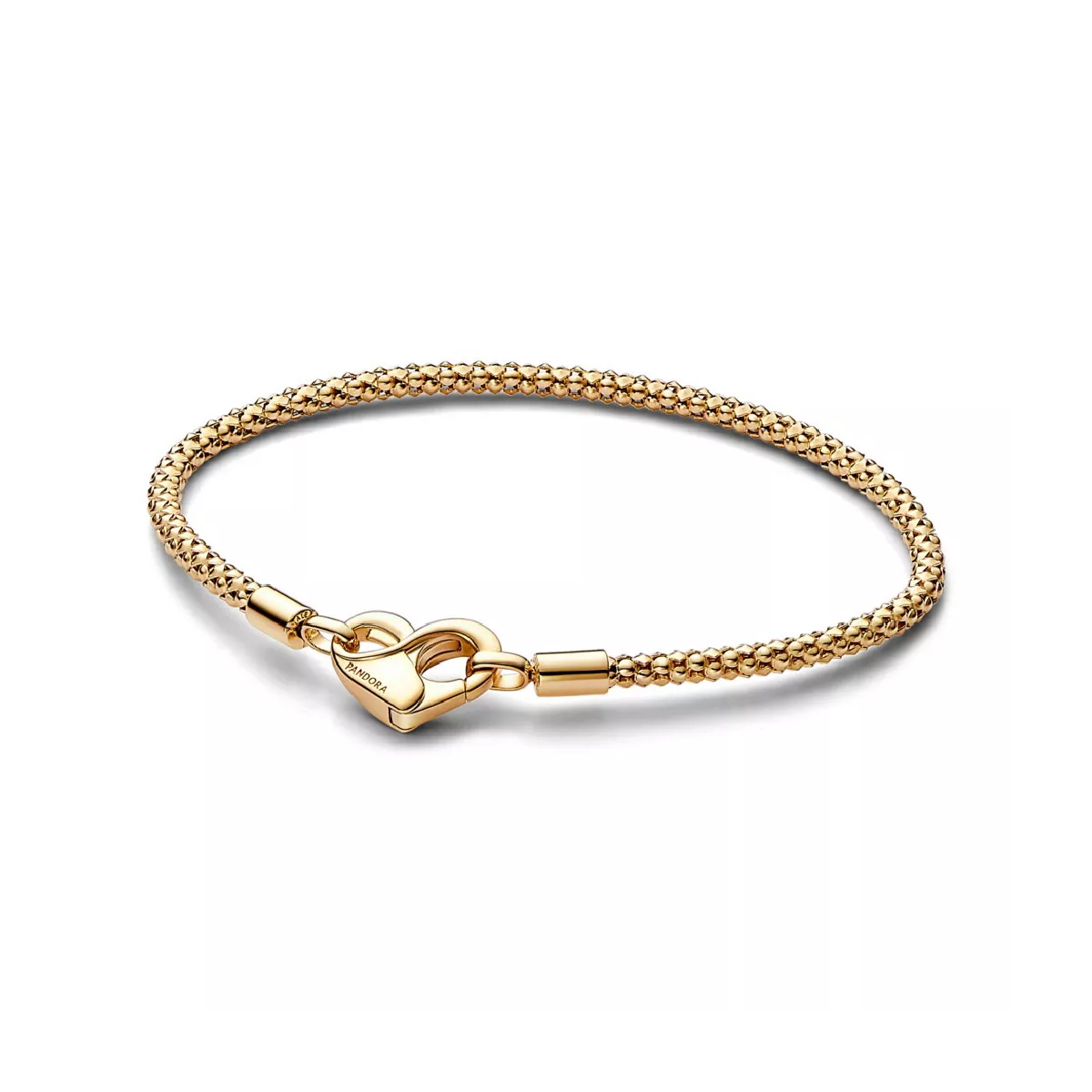 Pulsera Pandora gold-plated 14k cierre corazon - 562731C00