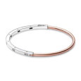 Pulsera Pandora plata rose gold-plated 14k circon  - 582740C01