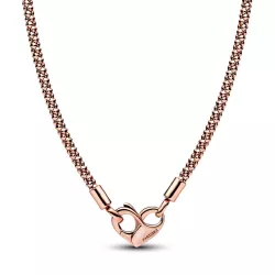 Collar Pandora plata rose gold-plated 14k - 382451C00