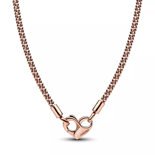 Collar Pandora plata rose gold-plated 14k - 382451C00