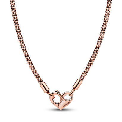 Collar Pandora plata rose gold-plated 14k - 382451C00