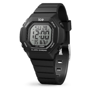 Rellotge ICE digit ultra silicona negra - 022094