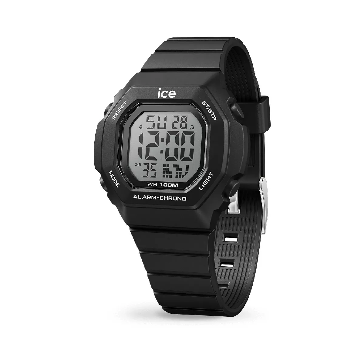 Rellotge ICE digit ultra silicona negra - 022094