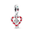 Charm Pandora plata esmalt cor - 792822C01