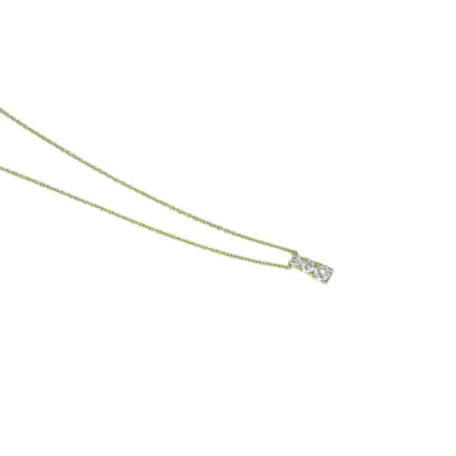 Penjoll or groc tres 0.22k brillants - V-3266/CL/P