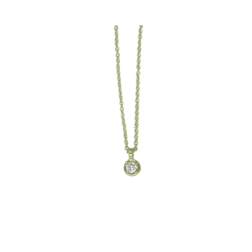 Penjoll or groc 1bri-0.07k cadena 42cm - V-2791/CL/7/G