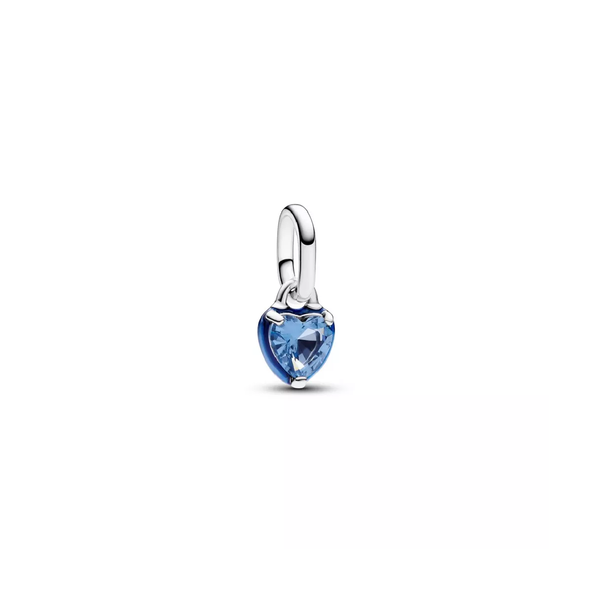 Charm Pandora cor plata zircon blau - 793042C02