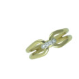 Anillo oro amarillo 0.05k brillantes - V-3412/S