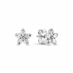Arracades Pandora plata flor zircon - 299239C01